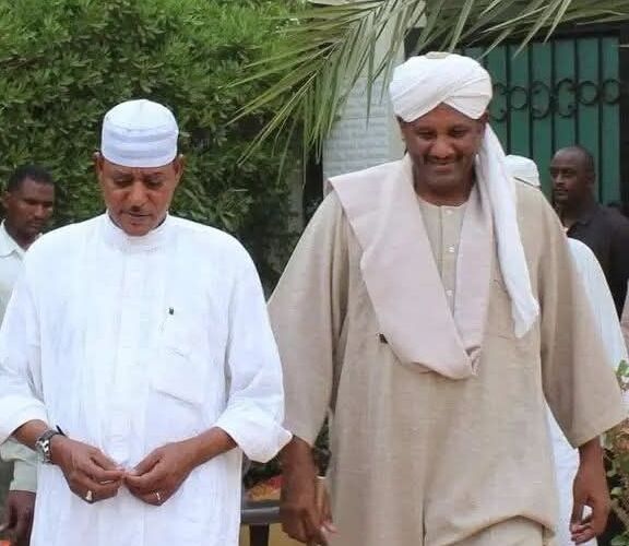 عبد الرحمن الصادق والشيخ موسى هلال